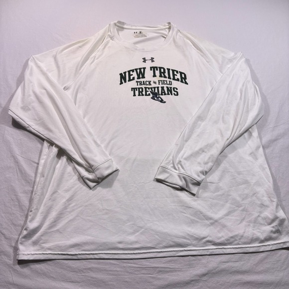 Under Armour Other - Under Armour New Trier Track Field Trevians Long Sleeve Heatgear Shirt Mens XL